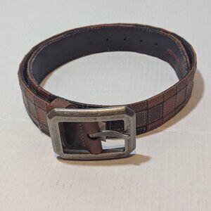Robert Graham Appaloosa Patchwork Leather Belt 38/95 Sz 38 NWT